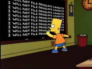 Bart-Simpson-frivolous-lawsuits
